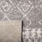 Safavieh Tulum 2" x 5" Grey and Ivory Runner, , large