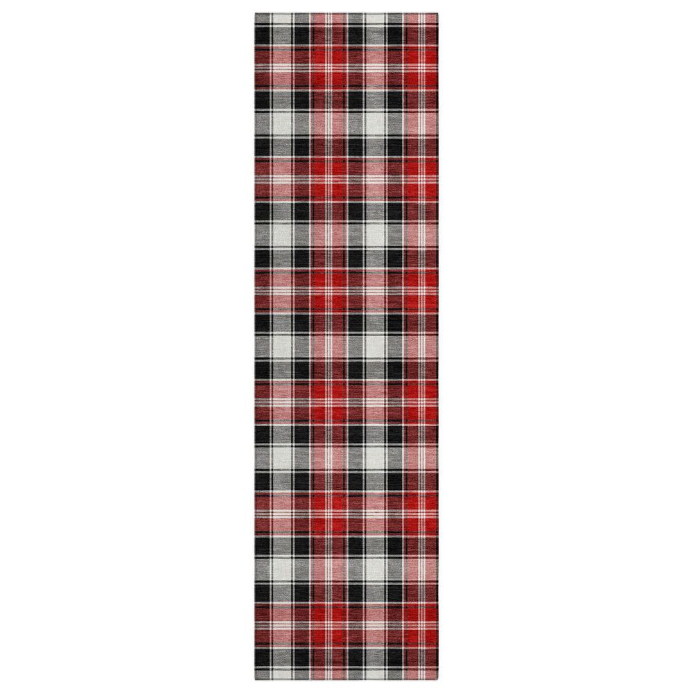 Dalyn Rug Company Wonderland WN25 2"3" x 7"6" Black Indoor/Outdoor Runner, , large