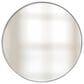 Flair Industries 32" Round Aluminum Wall Mirror in Silver, , large