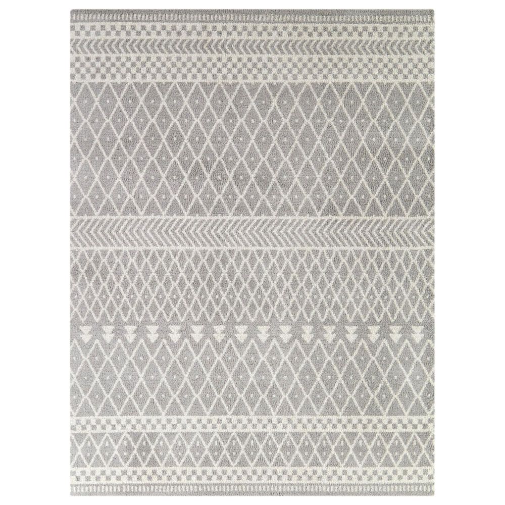 Balta Rugs Ceram 7"10" x 10" Grey Area Rug, , large