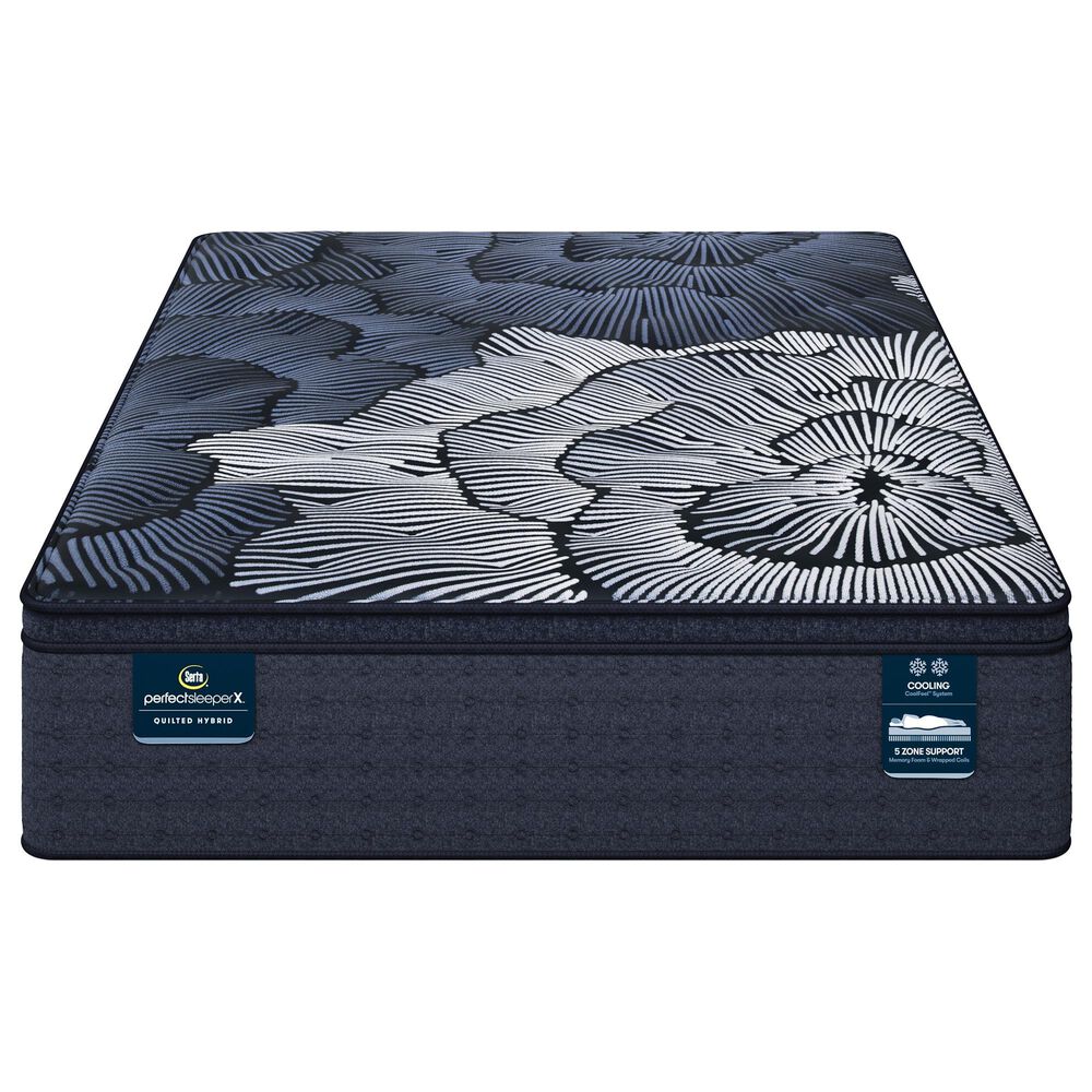 SERTA Max Plush Pillowtop Full Mattress with Low Profile Box Spring, , large