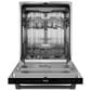 THOR KITCHEN Gordon Ramsay 24" Built-In Dishwasher with Black Handle Kit in Stainless Steel, , large