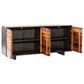 Home Trends & Design Santa Fe 72" 4-Door Sideboard in Natural Sal Wood, , large