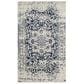 Safavieh Madison MAD603D-3 3" x 5" Cream/Navy Area Rug, , large