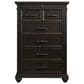 Mayberry Hill Slater 6-Drawer Chest in Black, , large