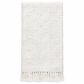 Trade Linker 50" x 70" Chenille Polyester Fringed Basket Throw in Ivory, , large