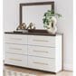 Ashley Kendanport Dresser and Mirror in Brown, , large