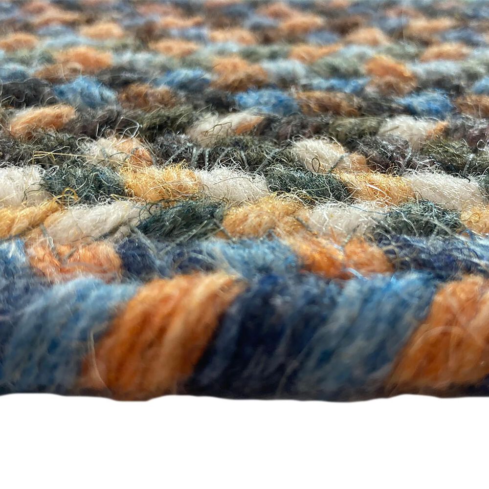 Capel American Legacy 0210-450 5&#39;6&quot; Rectangle Slate Blue Area Rug, , large
