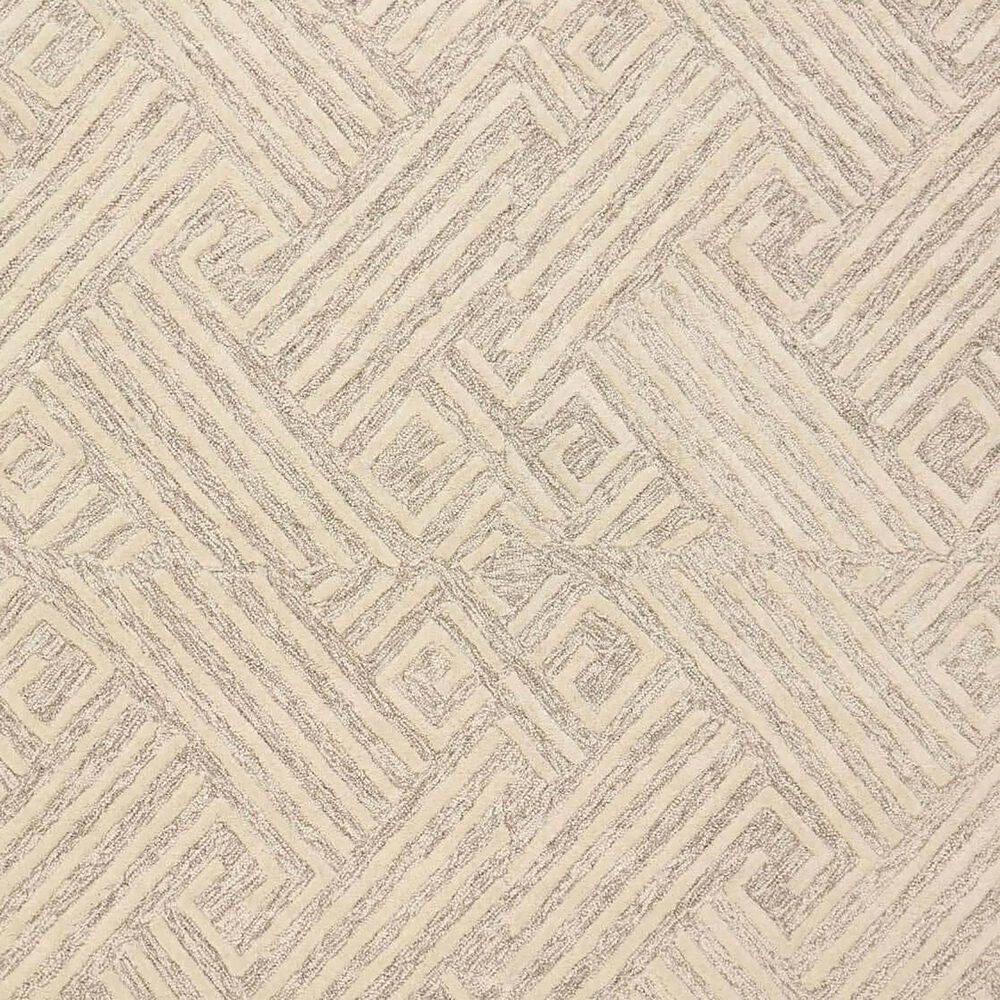 Feizy Enzo 8737F 5&#39; x 8&#39; Ivory and Natural Area Rug, , large