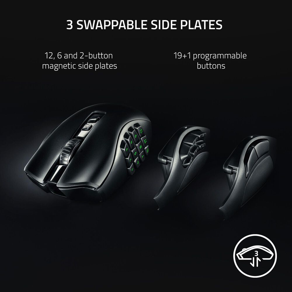 Razer Naga V2 Pro Wireless Mouse in Black, , large