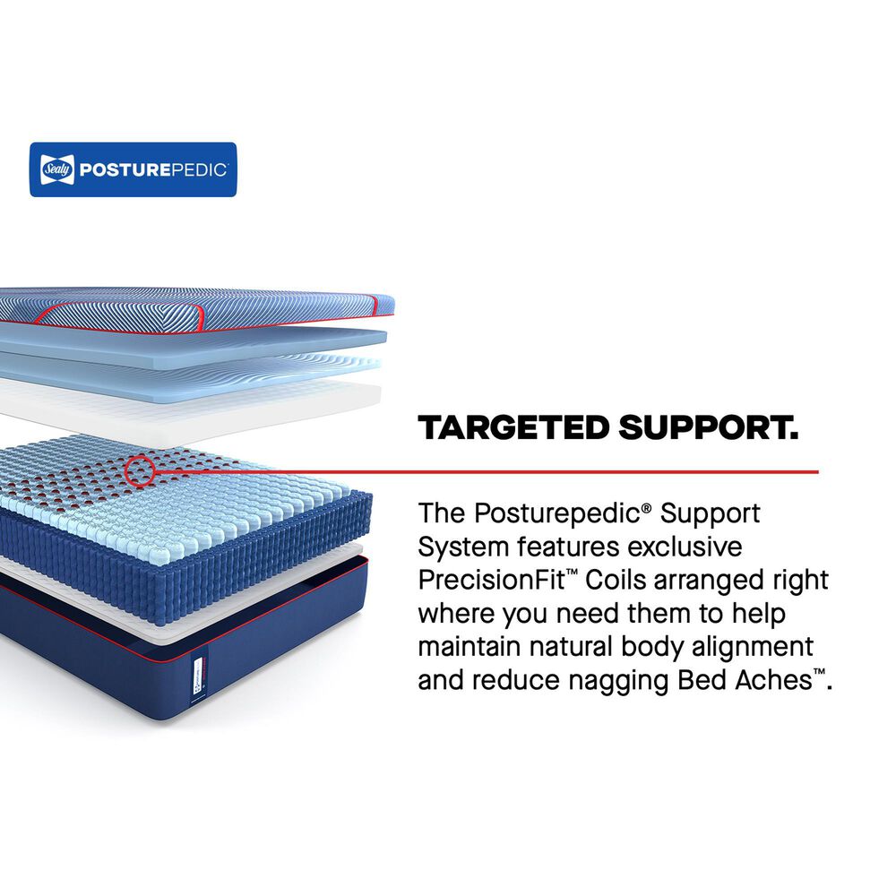 Sealy High Point Firm Hybrid Twin XL Mattress with High Profile Box Spring, , large
