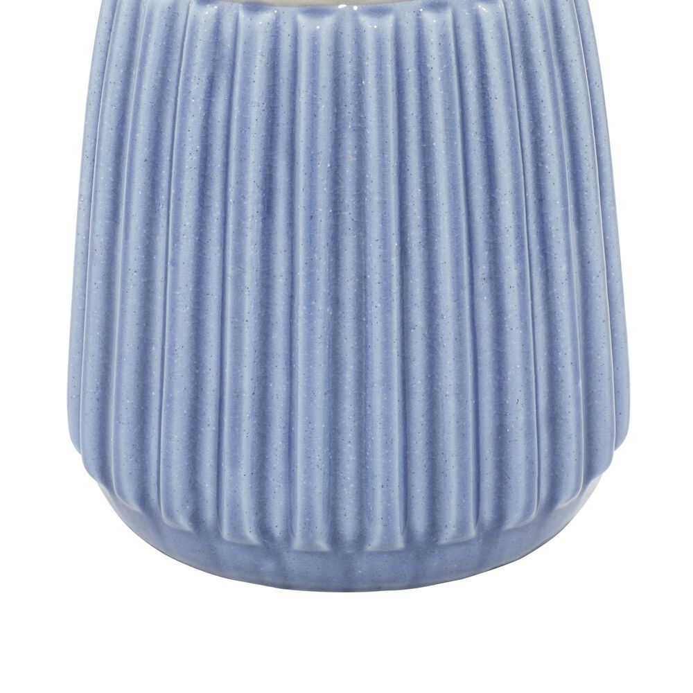 Maple and Jade Table Lamp in Shiny Blue and Gray, , large