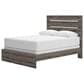 Ashley Graystorm Queen Panel Bed in Brown Gray, , large