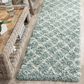 Safavieh Dallas Shag SGD258C-28 2"3" x 8" Seafoam/Ivory Runner, , large