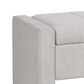 Ashley Akselman Storage Bench in Gray, , large