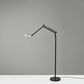 Adesso Gordon LED Floor Lamp in Black, , large