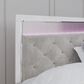 Ashley Altyra King Upholstered Storage Bed  in White, , large