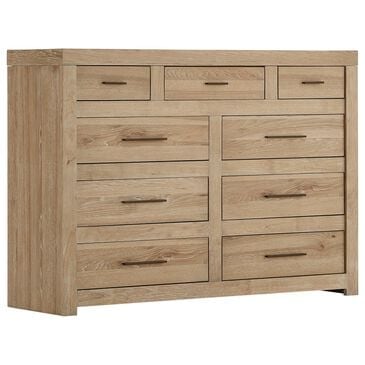 Riva Ridge Modern Loft 9-Drawer Chesser in Khaki, , large