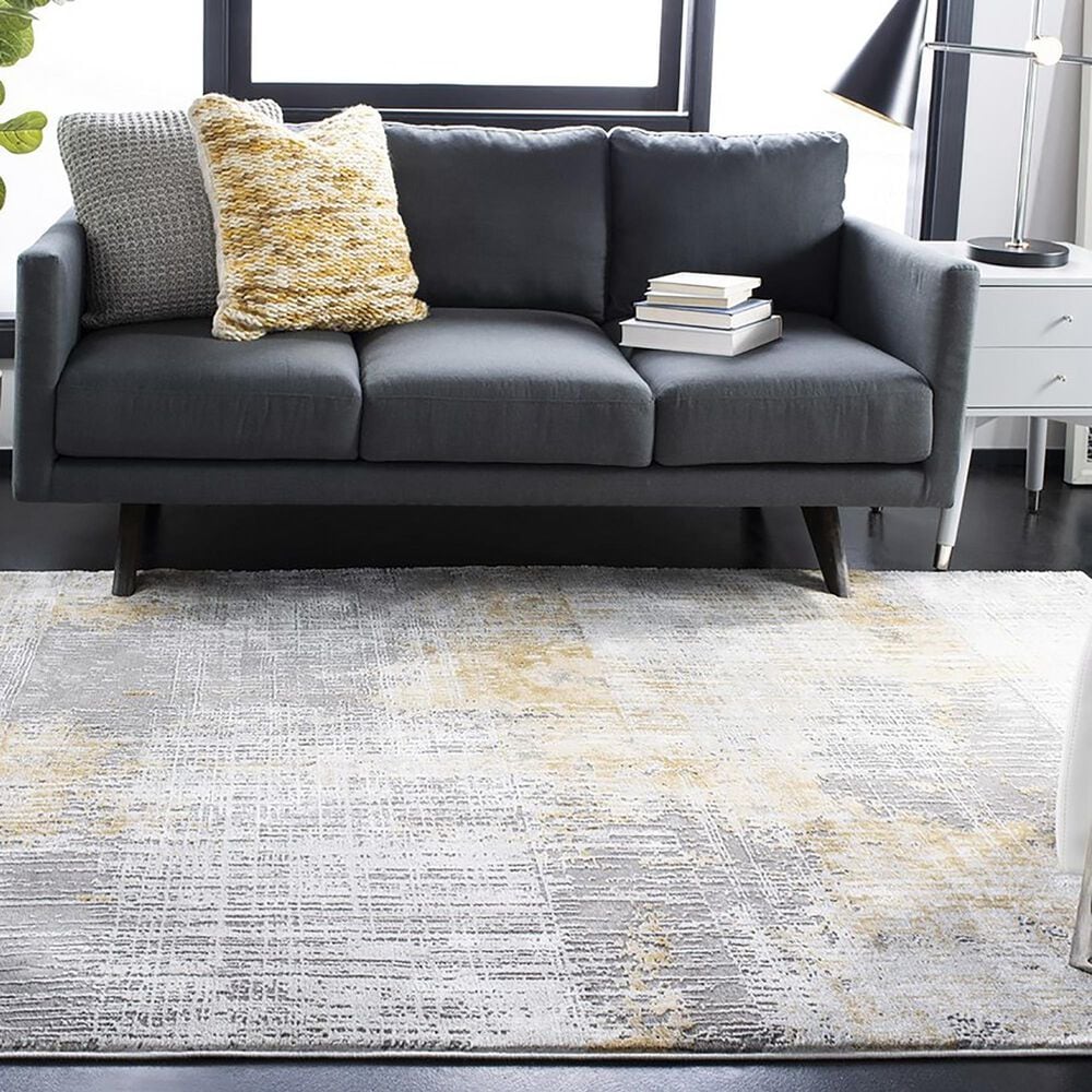 Safavieh Craft 9&#39; x 12&#39; Grey and Beige Area Rug, , large