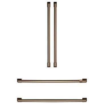 Cafe 4-Piece Refrigerator Handle Kit in Brushed Bronze, , large