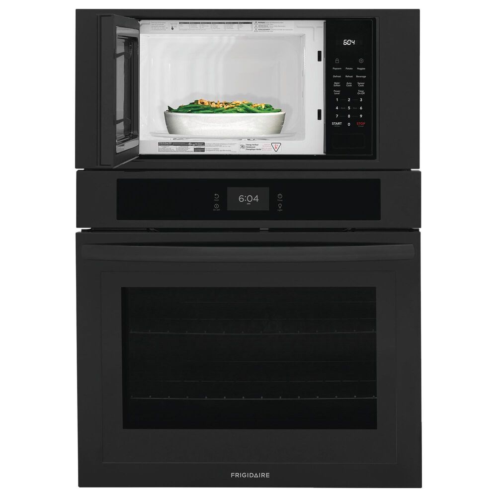 Frigidaire 30" Microwave Combination Wall Oven in Black, , large