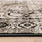 Oriental Weavers Georgia Medallion 429G0 Gray and Black 1"10" x 7"6" Runner, , large
