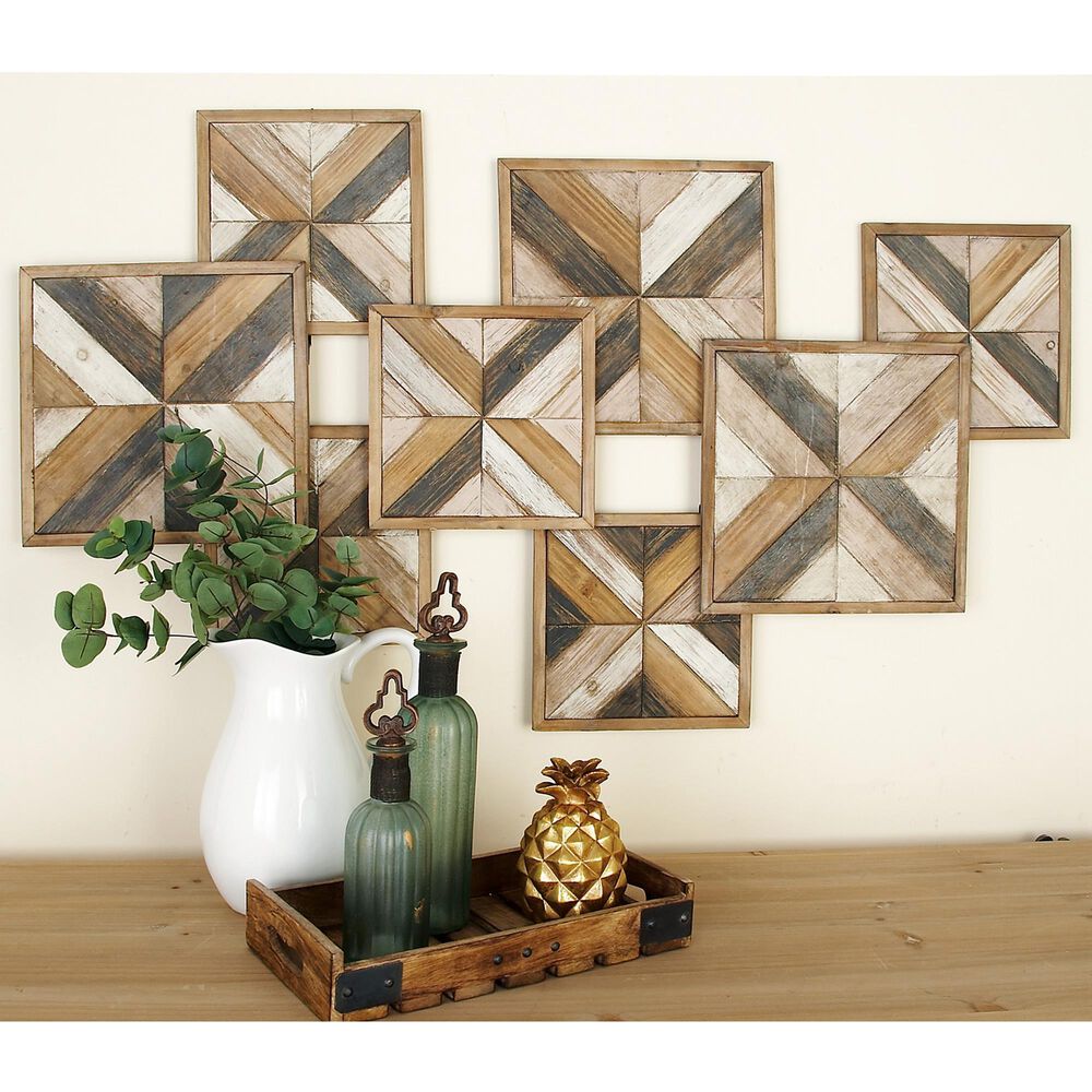 Maple and Jade 27" x 45" Wall Decor in Brown, , large