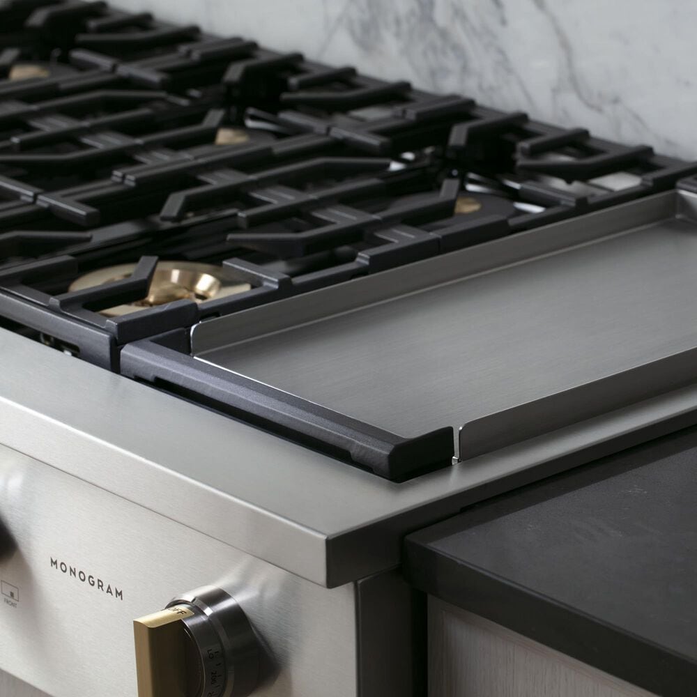 Monogram 48&quot; Professional Gas Rangetop with 6 Burners and Griddle in Stainless Steel, , large