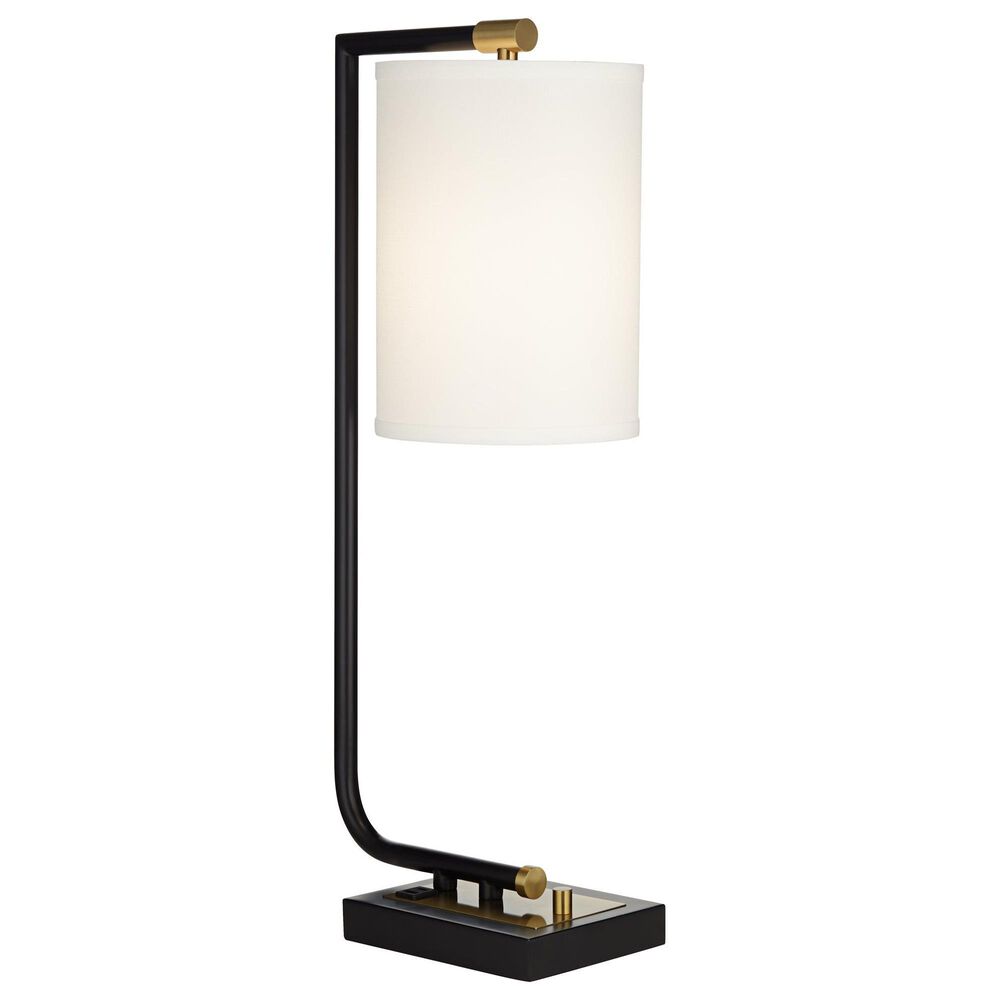 Pacific Coast Lighting Stanton Table Lamp in Black and Gold NFM