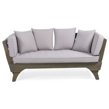 Noble House Finleigh Daybed in Gray, , large