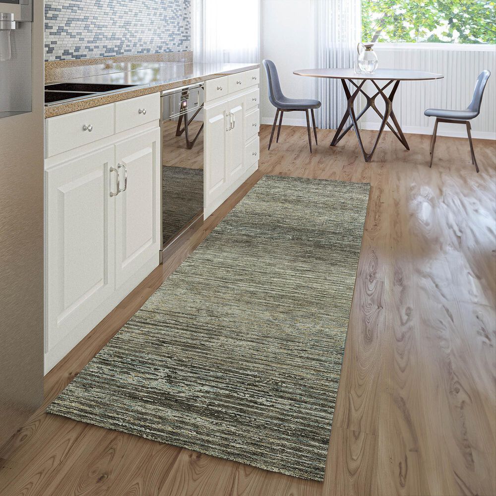 Dalyn Rug Company Trevi TV1 2&#39;3&quot; x 7&#39;6&quot; Taupe Runner, , large