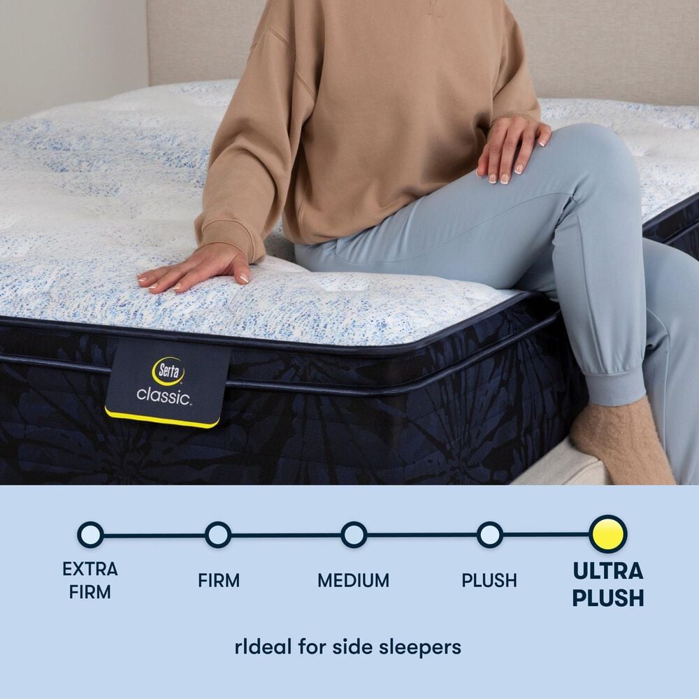 Serta Dorian Plush Euro Top California King Mattress, , large