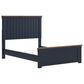Ashley Landocken 5-Piece Full Bedroom Set in Brown and Blue, , large