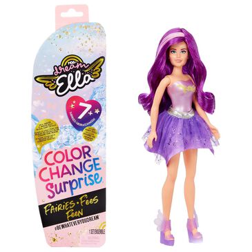 Dream Ella Color Change Surprise Fairies - Aria - Purple 11.5" Fashion Doll, , large
