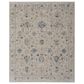 Feizy Pasha 39M7F 5" x 7"6" Beige and Blue Area Rug, , large