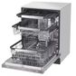 LG Signature Top Control Smart Wi-Fi Enabled Dishwasher with TrueSteam and QuadWash in Stainless Steel, , large