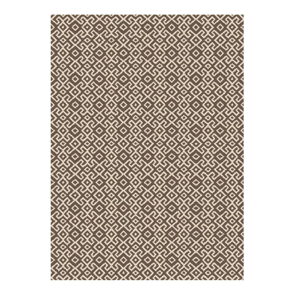 Radici USA Basilica 6693 5'3" x 7'3" Dark Beige Area Rug, , large