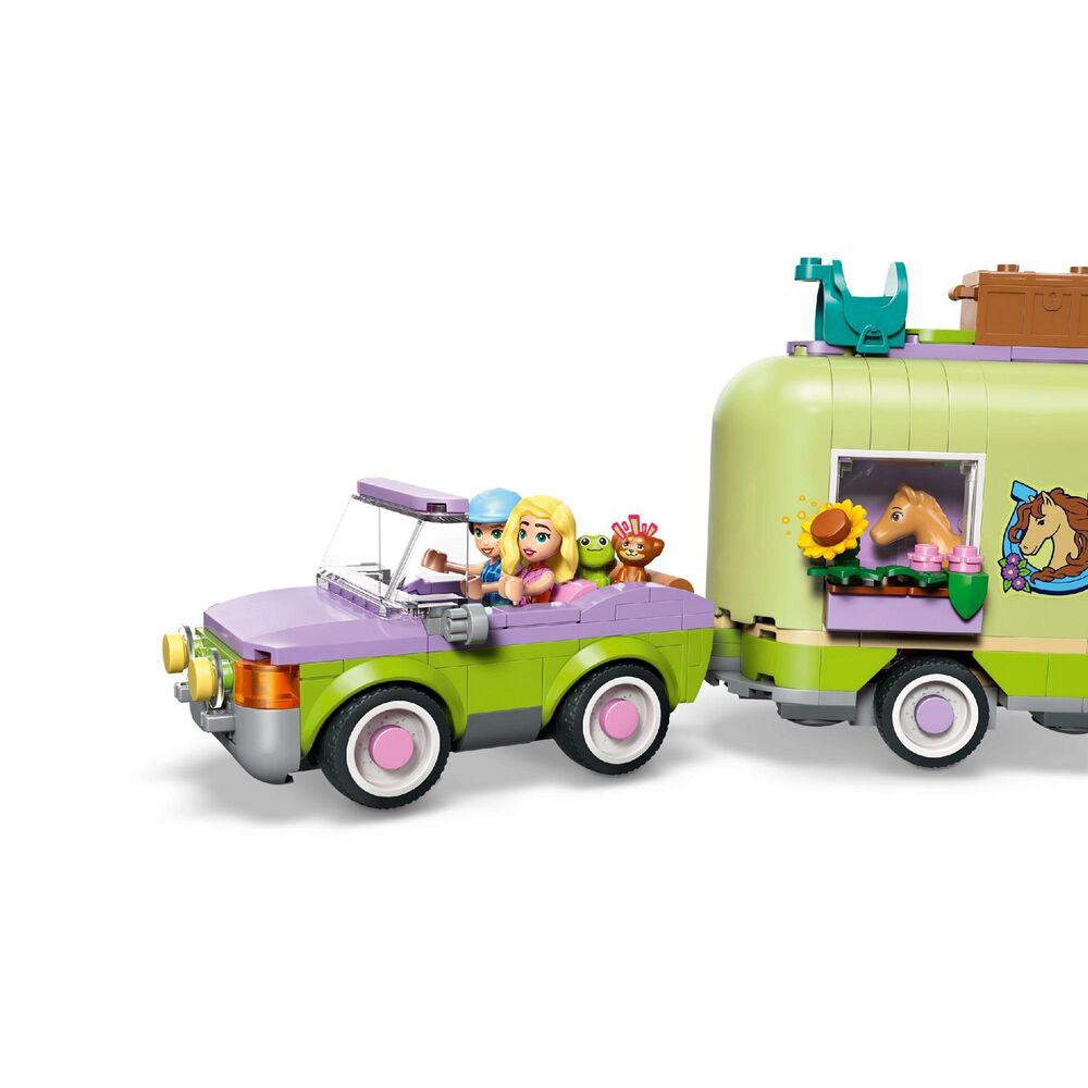LEGO Friends Horse and Baby Foal with Trailer Building Set, , large