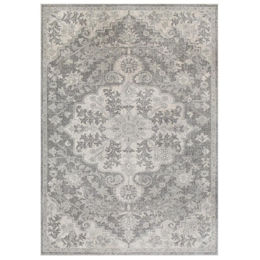 Surya Harput HAP-1070 3&#39;10&quot; x 5&#39;7&quot; Gray, Charcoal and Beige Area Rug, , large