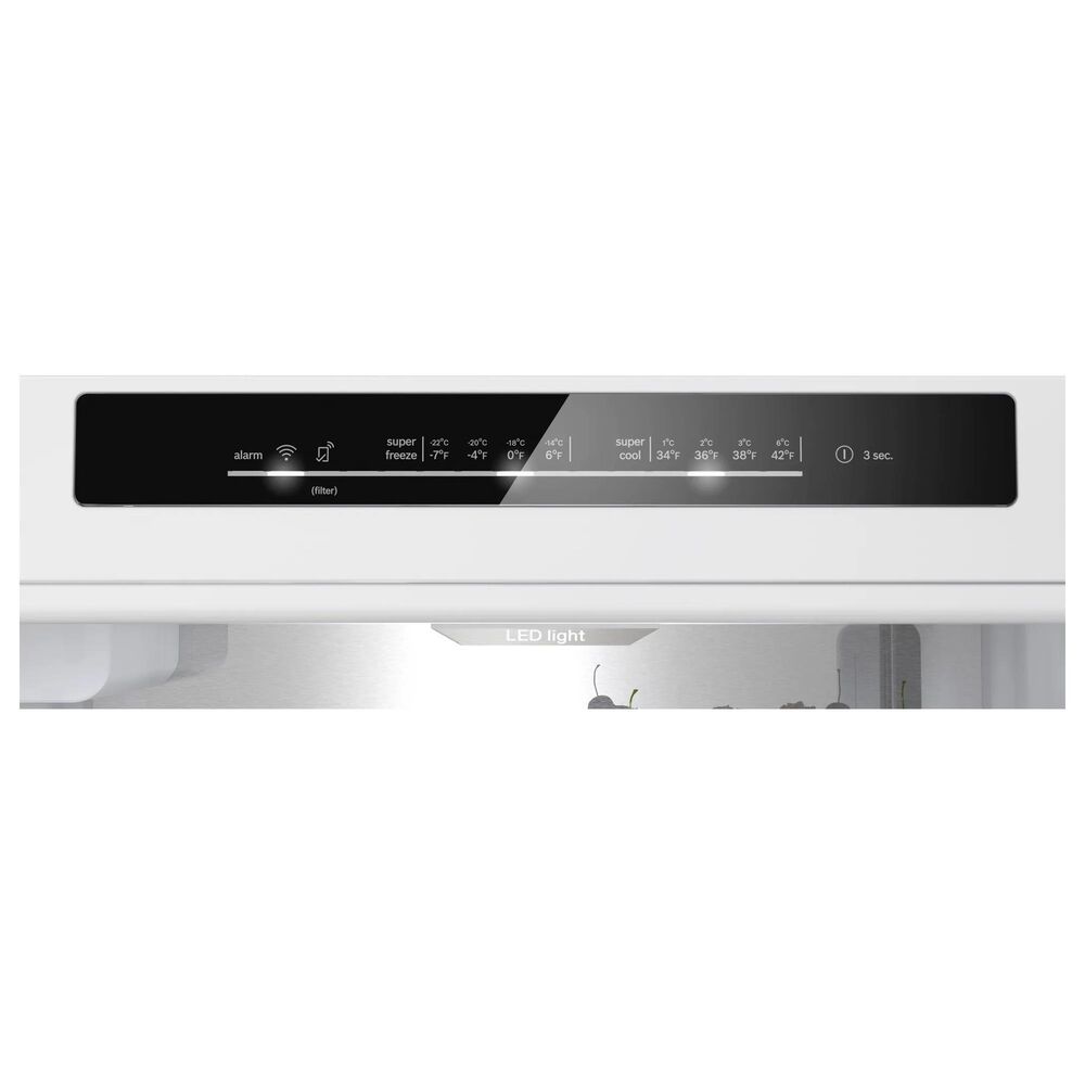 Bosch 800 Series 12.8 Cu. Ft. Free-Standing Fridge-Freezer in Black Glass, , large
