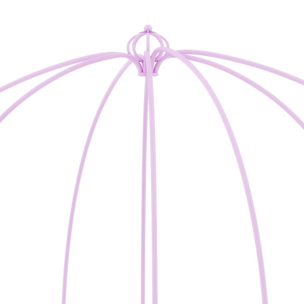 Furniture of America Carriage Twin Canopy Bed in Lilac, , large