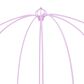 Furniture of America Carriage Twin Canopy Bed in Lilac, , large