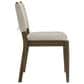 Coaster Ottowa Wood and Upholstered Dining Side Chair in Brown, , large