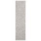 Surya Masterpiece Light Gray, Medium Gray, Cream and Tan 2"7" x 7"3" Runner, , large