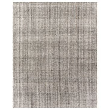 Surya Hope White, Medium Gray, Taupe, Brown, Light Brown and Dark Brown 8" x 10" Area Rug, , large