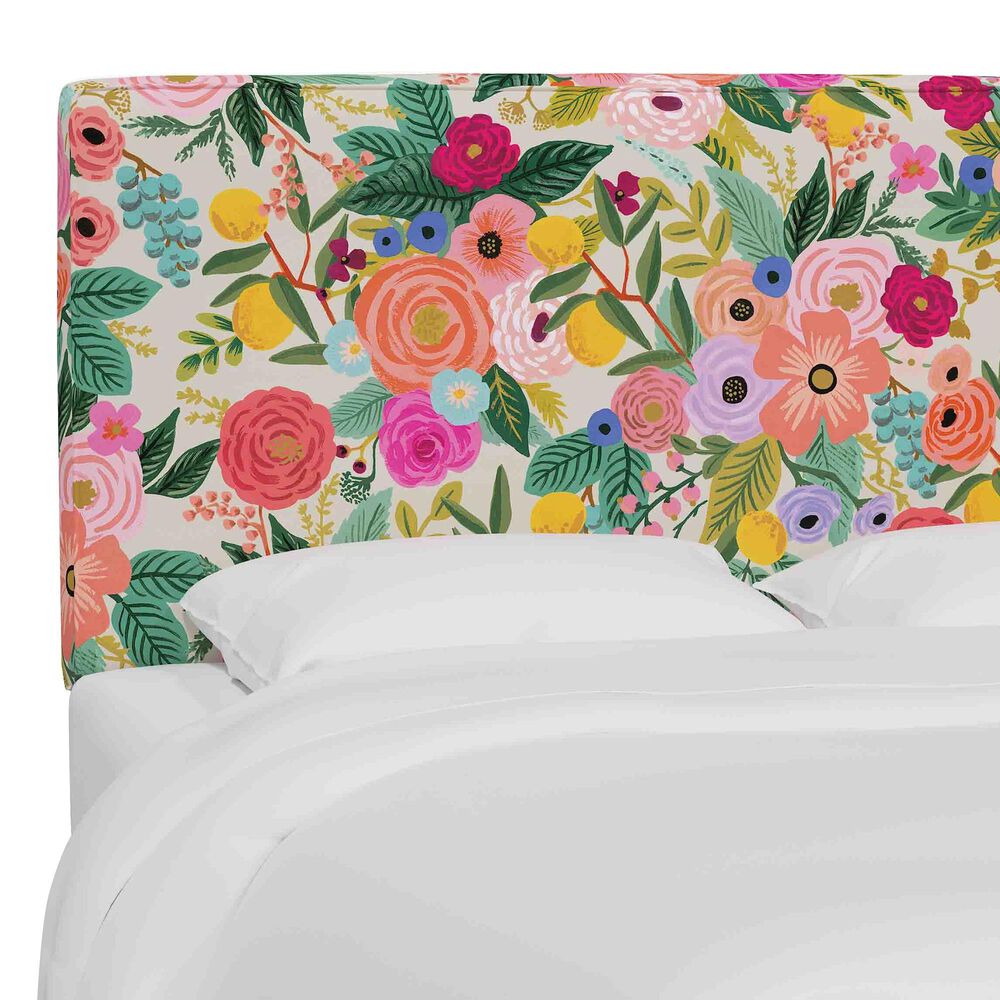 Skyline Furniture Elly King Headboard in Garden Party, , large