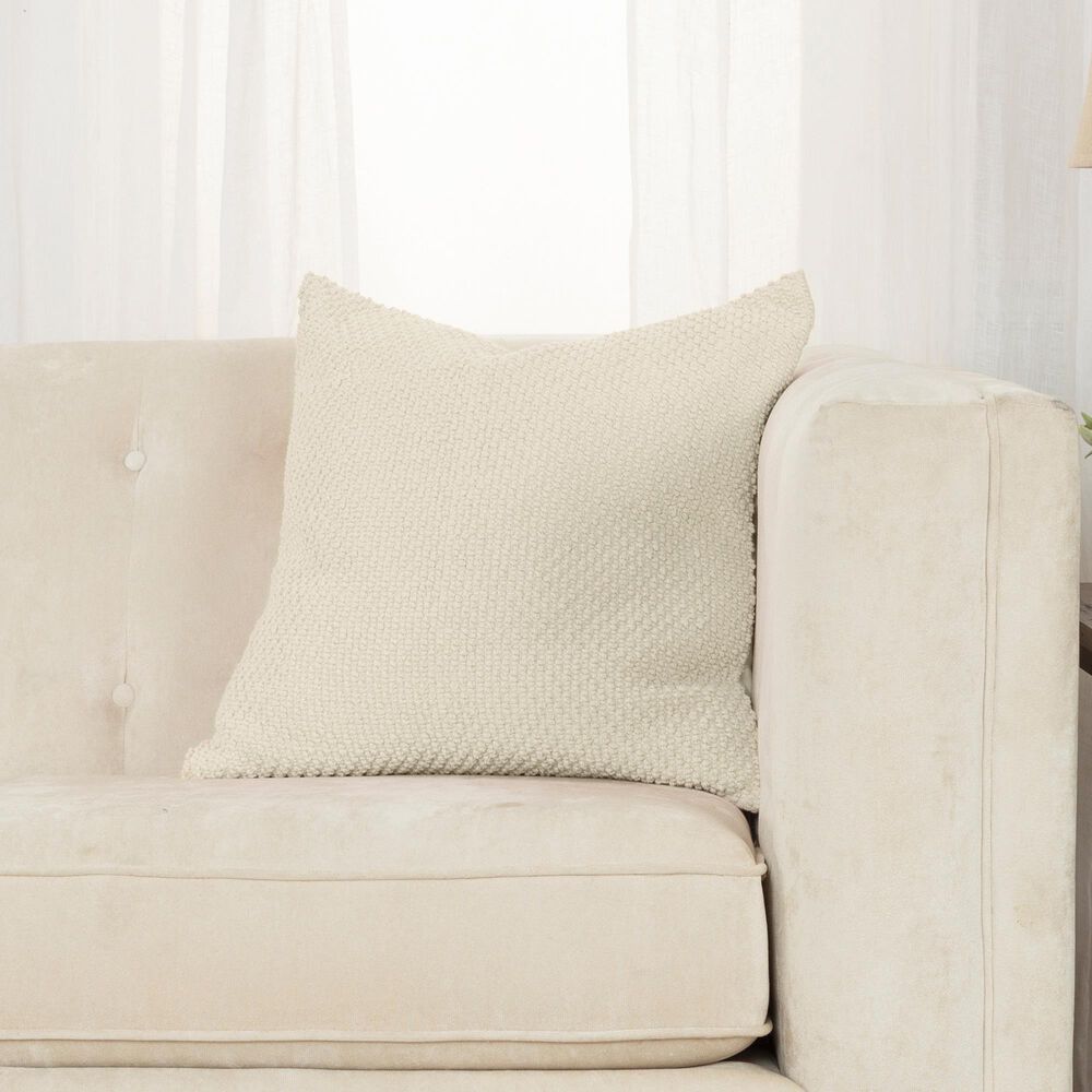 Rizzy Home PILT19108NT002020 20&quot; Poly Filled Pillow in Natural, , large