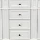 James Martin Vanities Bristol 72" Double Bathroom Vanity in Bright White with 3 cm Victorian Silver Quartz Top and Rectangular Sinks, , large