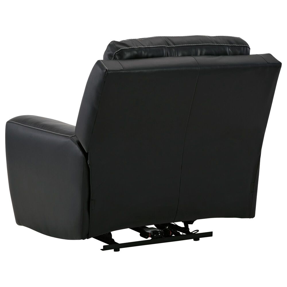Ashley Warlin Power Recliner in Black, , large