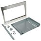 Monogram 27" Micro Trim Kit in Stainless Steel, , large